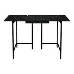 Rectangle Desk / Midnight Marble - 1200D_midnight_marble