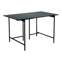 Rectangle Desk / Pewter - 1200D_pewter_naname