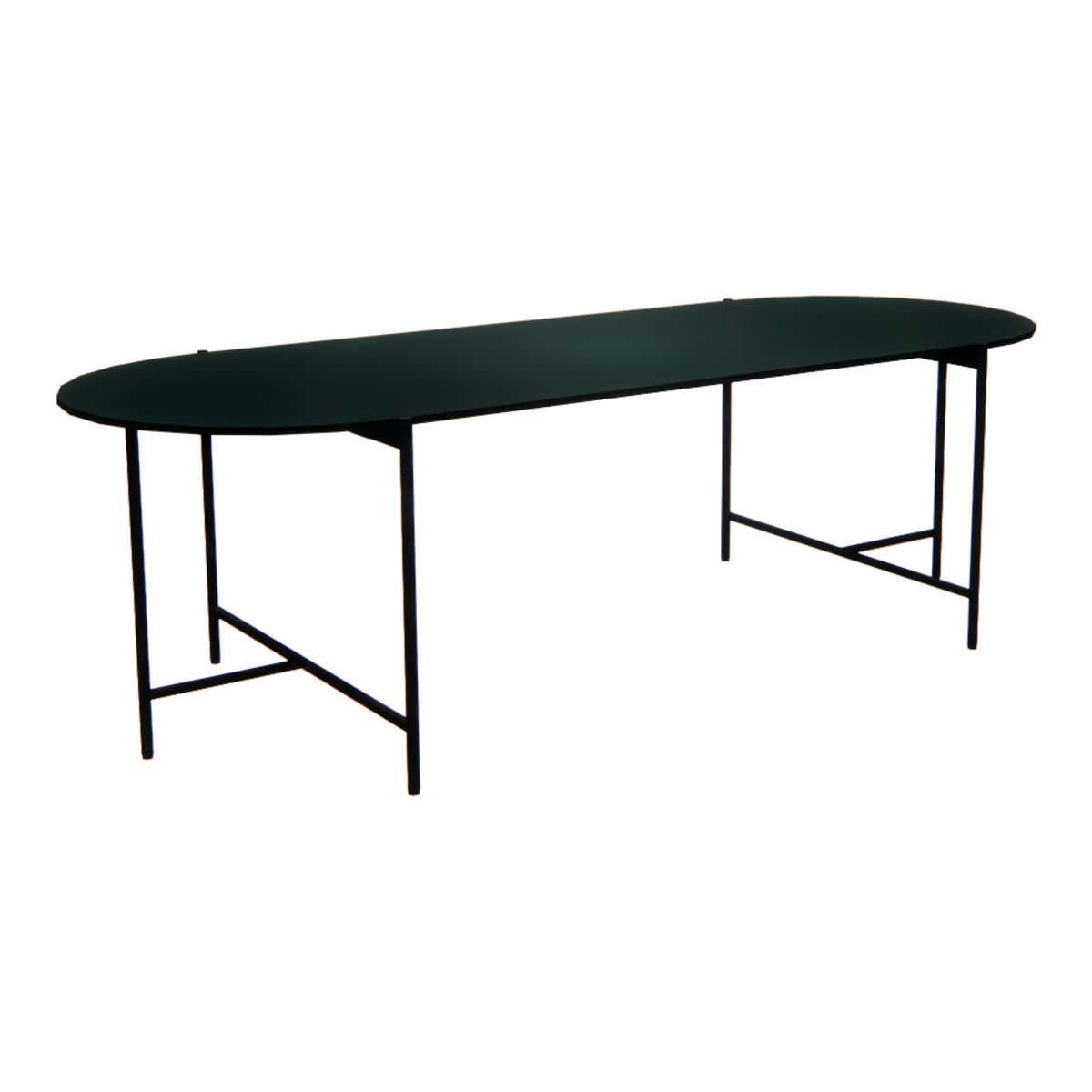 Oval Table / Conifer - 2400_conifer_naname