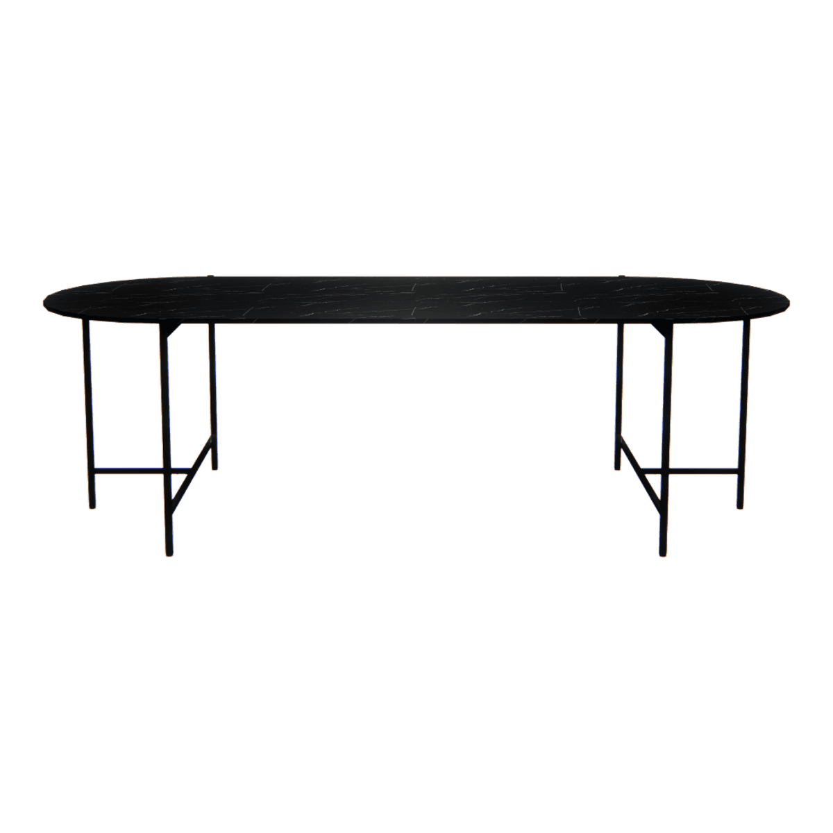 Oval Table / Midnight Marble - 2400_midnight_marble