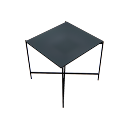 Square Table / Pewter - 700_pewter_detail